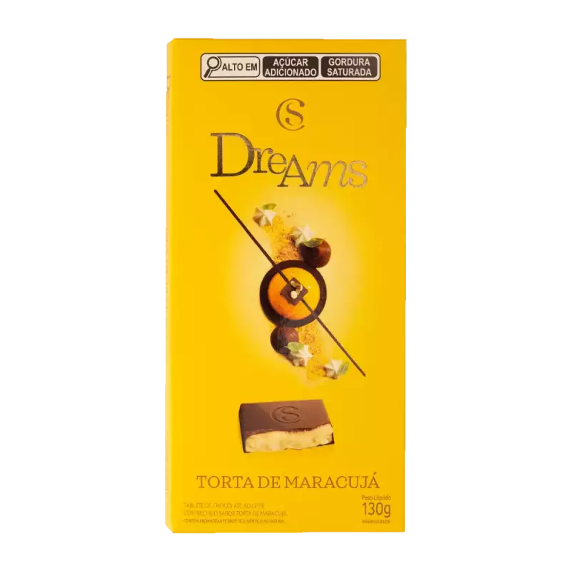 Tablete Dreams Torta Maracujá 130g