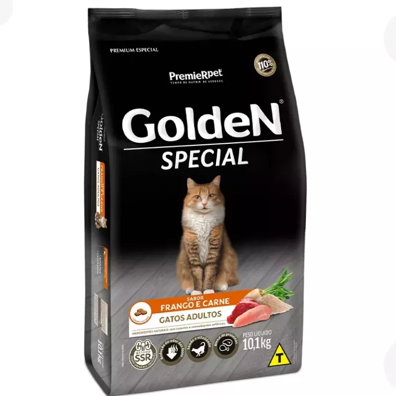 Golden Gato Special Carne e Frango