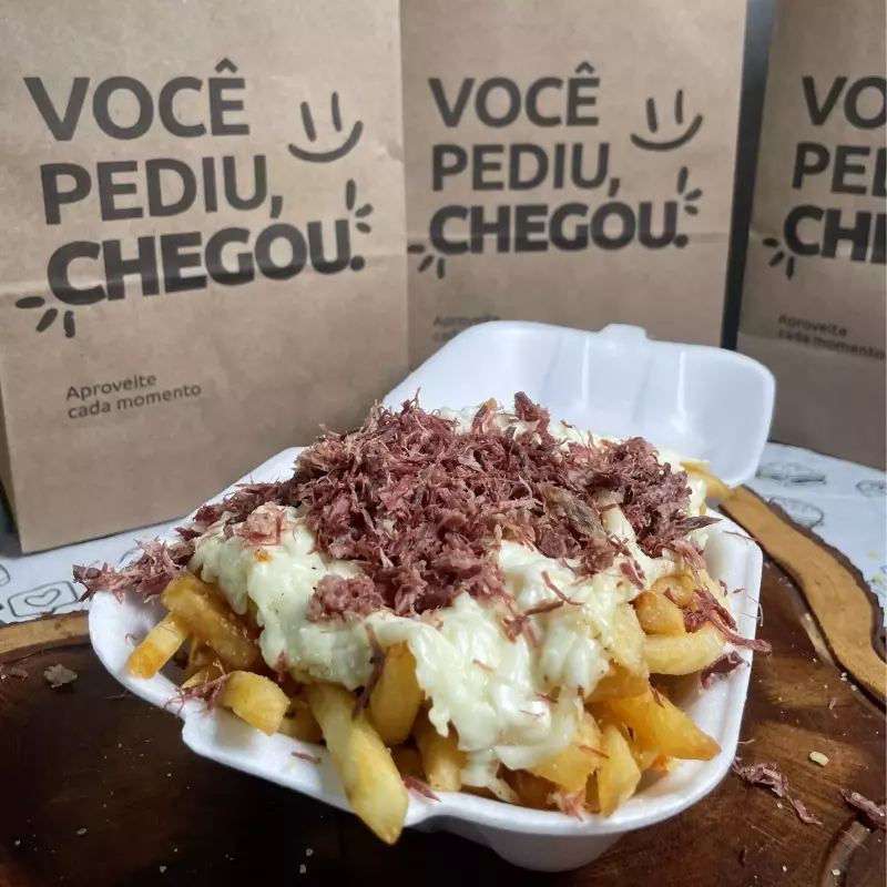 FRITAS CHARQUE, QUEIJO MAÇARICADO