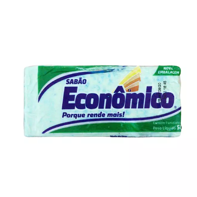 Sabão em barra econômico 200g