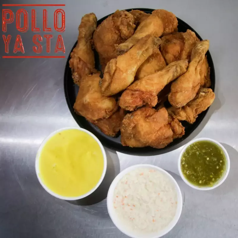 1kg de pollo puré y ensalada