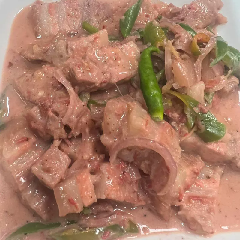 Pork bicol express