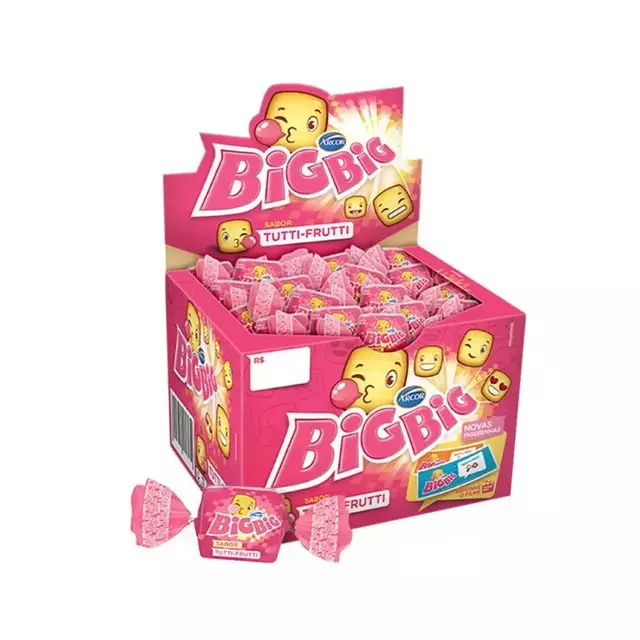CHICLETE BIG BIG TUTTI FRUT 315G
