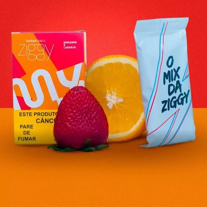 ZIGGY MIX MORANGO E LARANJA 50G