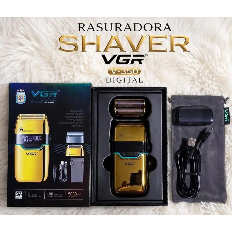 🌟RASURADORA SHARVE VGR V-350 DIGITA