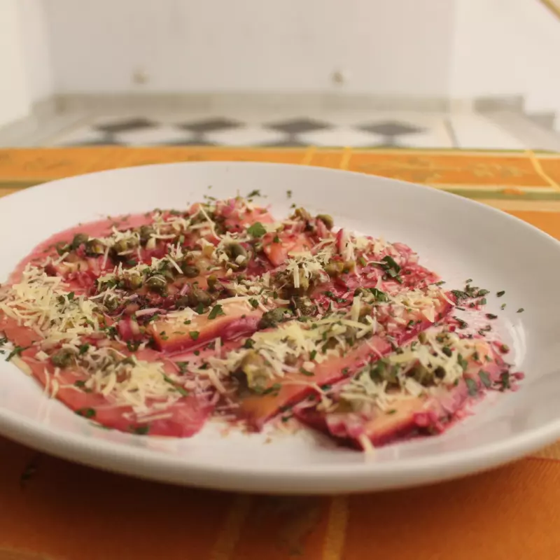 Carpacho de Salmón