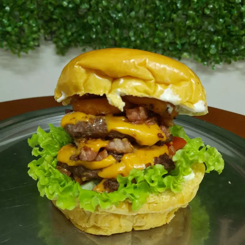 Duplo cheedar bacon