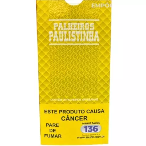 Palheiro Paulistinha Ouro 20un