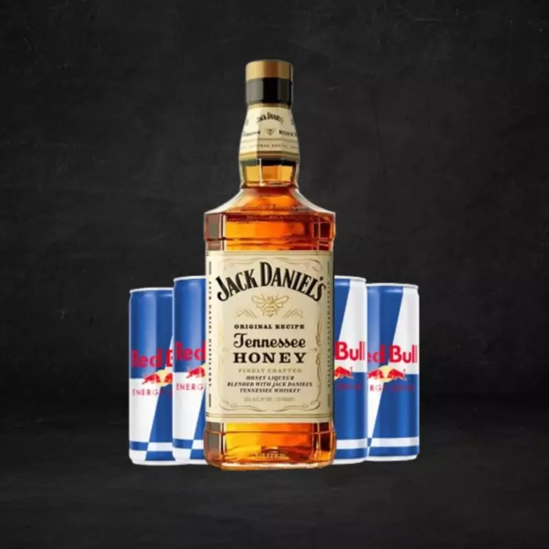 Combo: Whisky Jack Daniels Honey 1L