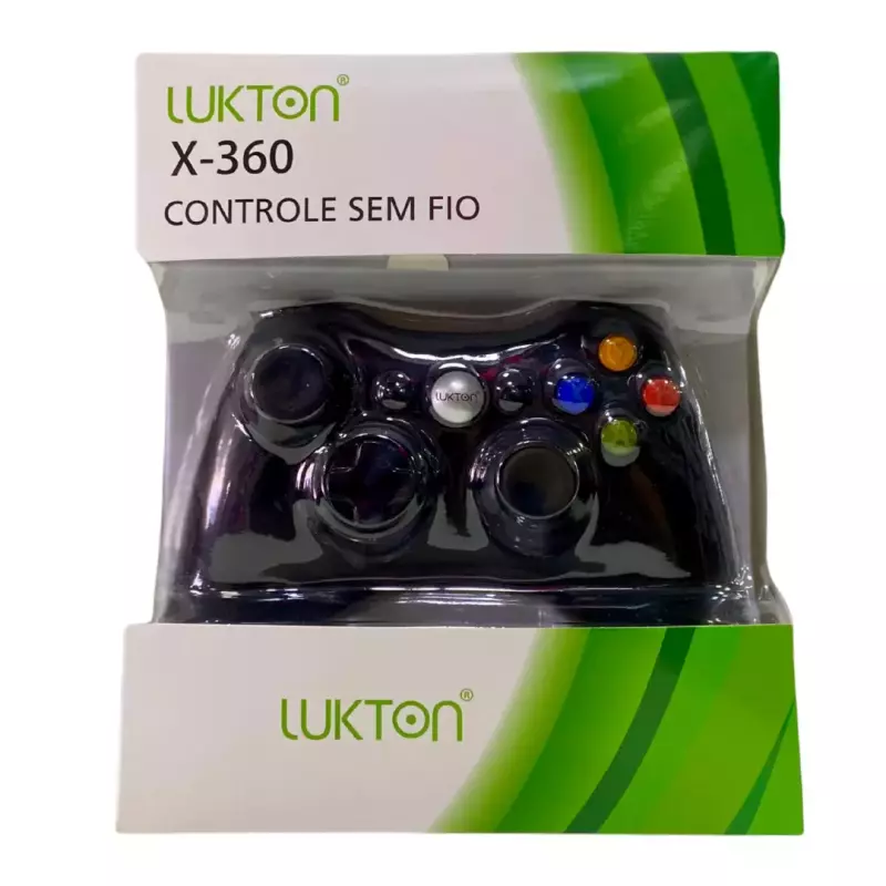 CONTROLE XBOX-360 S/FIO YKQ-109