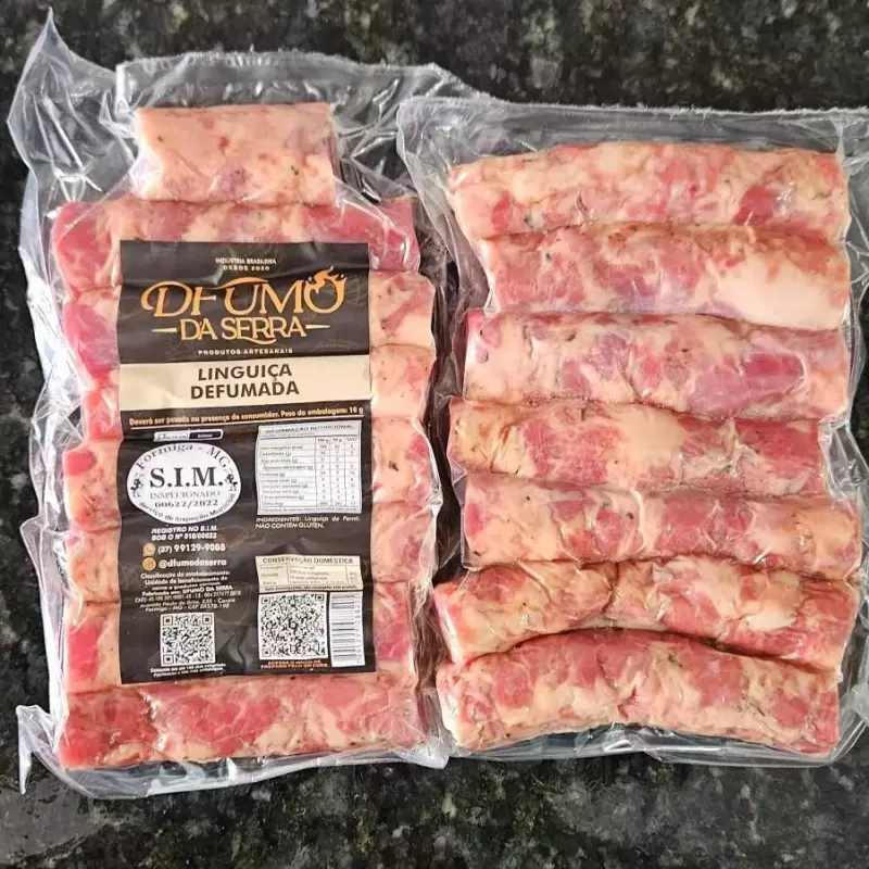 Linguiça defumada DFumô da Serra 500