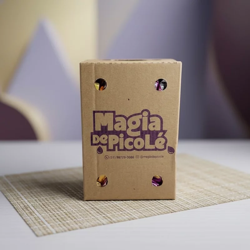 Caixa mista com 40 picolés