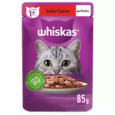 WHISKAS SACHE CARNE 85 G (387)
