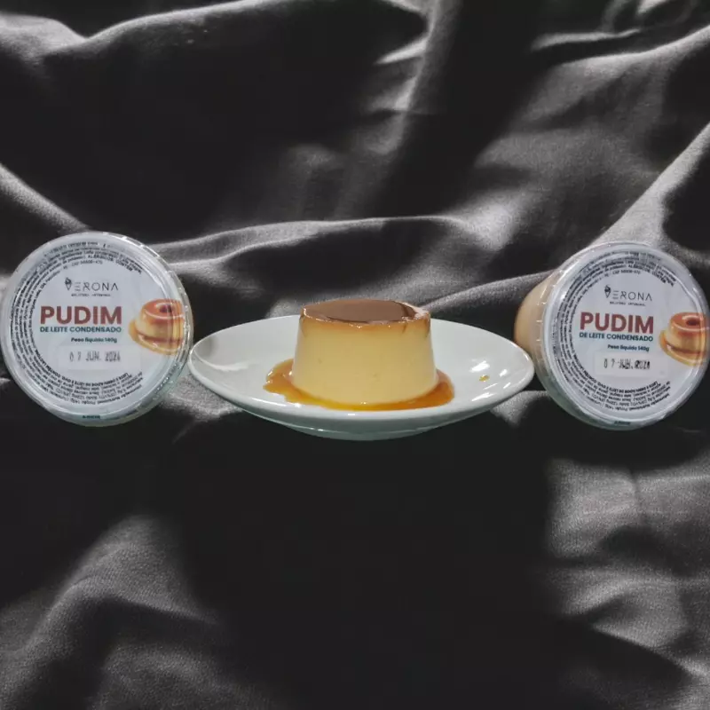 Pudim De leite condensado