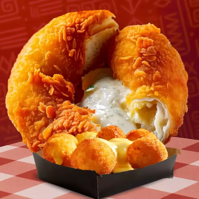 Donuts de Frango +Bolinhas de Queijo