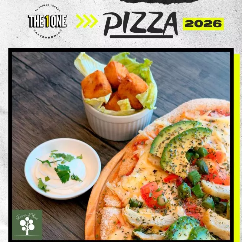 The 1One(1 Pizza + acompañamiento)