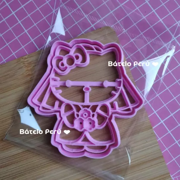CORTADOR/MARCADOR KITTY BODA