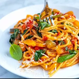 Espagueti Vegetariano