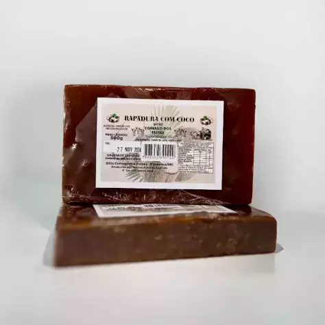 Rapadura com Coco 500g