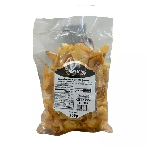 Mandioca Chips Barbecue - 200g