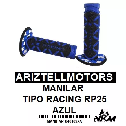 MANILAR TIPO RACING RP25 AZUL