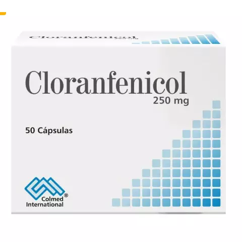 CLORAFENICOL 50 CAPSULAS