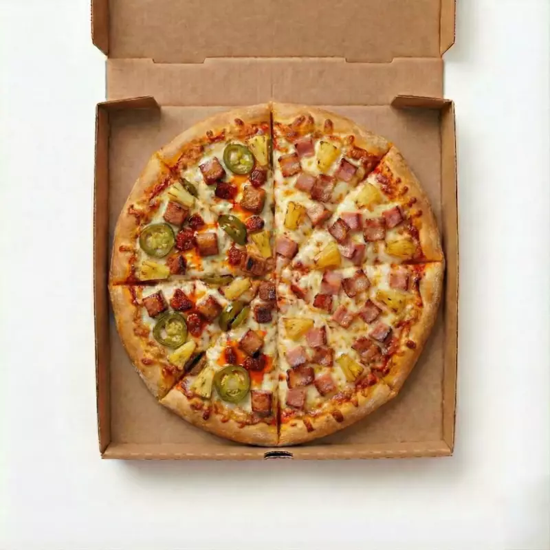 Pizza Mitad y Mitad 3 Ingredientes