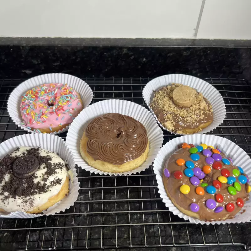 Degustação 5 Mini Donuts