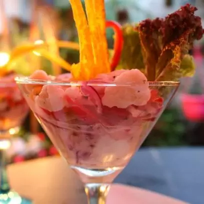 Ceviche De Peixe Branco