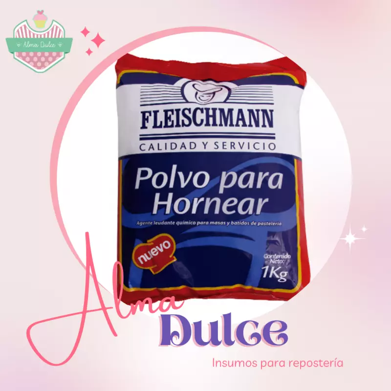 Polvo de hornear Fleischmann kilo