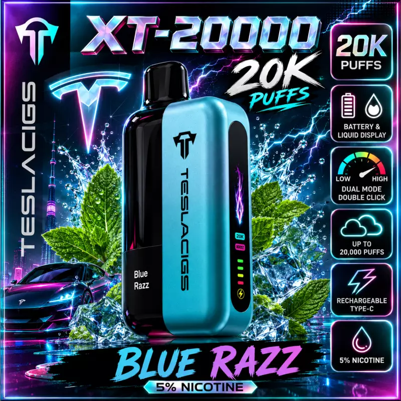 Tesla- Blue Razz🫐 🫐