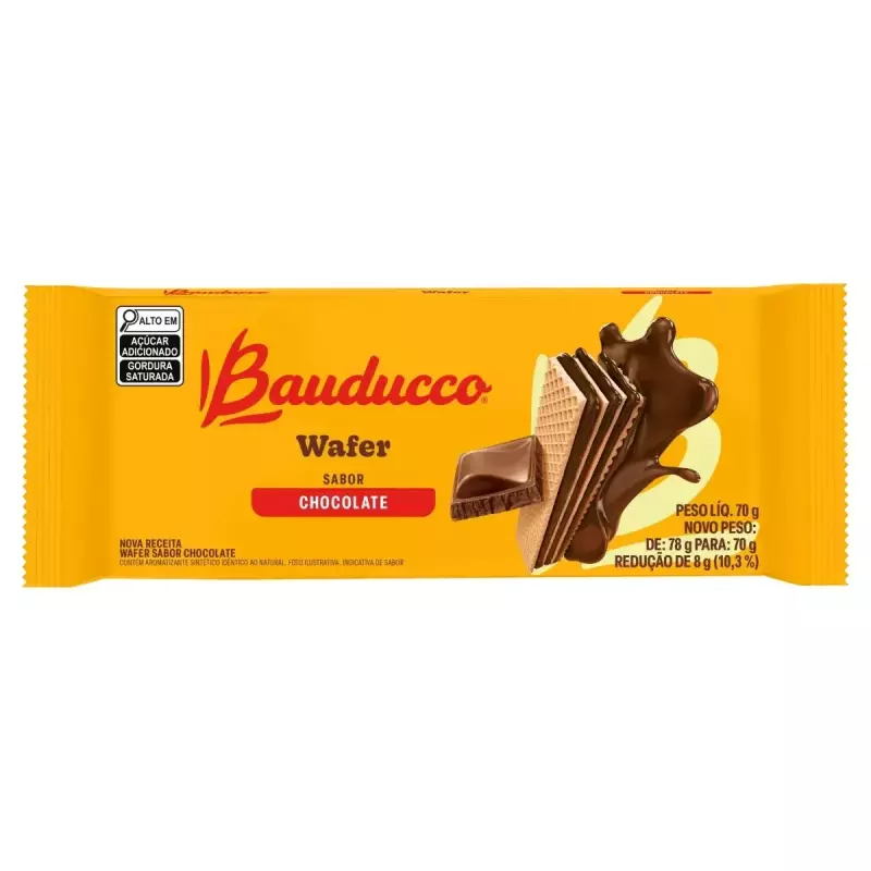WAFER BAUDUCCO - BRIGADEIRO