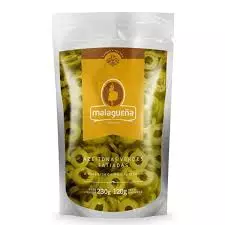 AZEITONA MALAGUENA FATIADA 120G