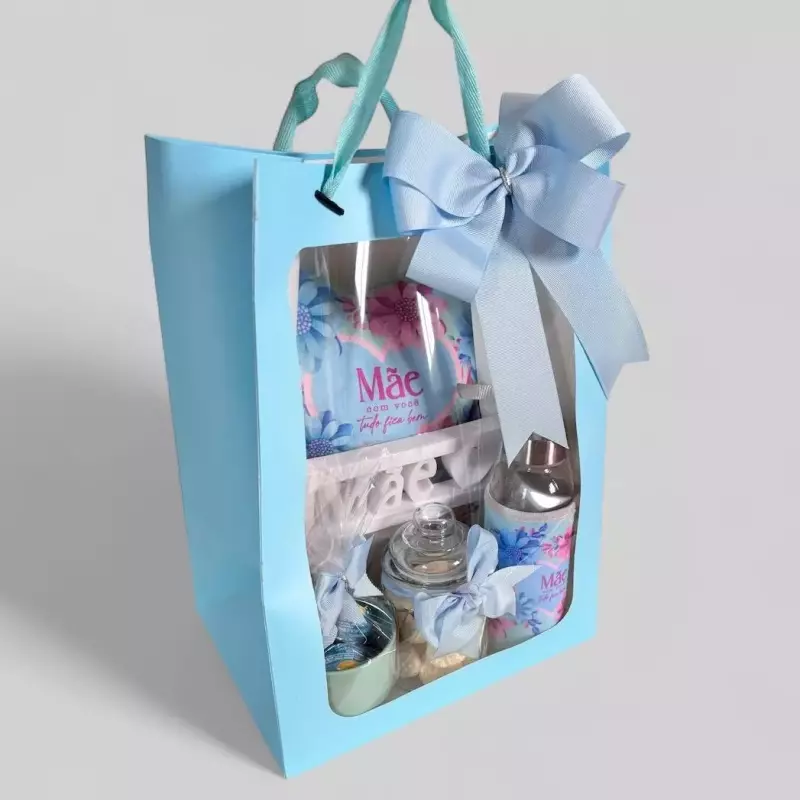 Sacola com visor 20x30