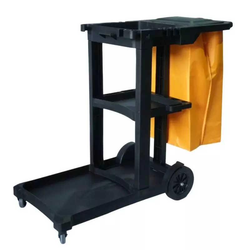 Carro de Limpieza Hotelero Negro