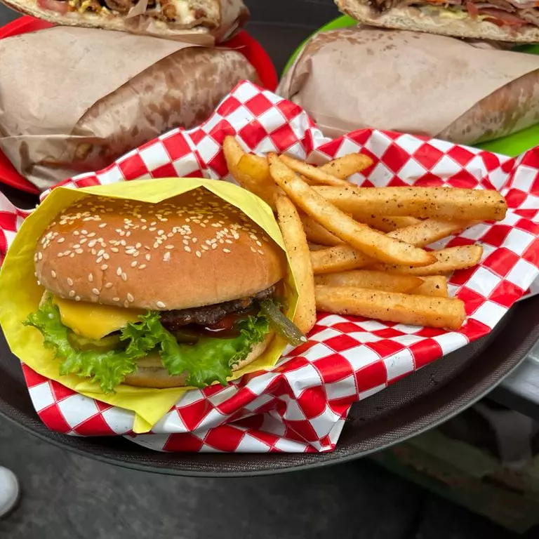 Hamburguesa con Queso