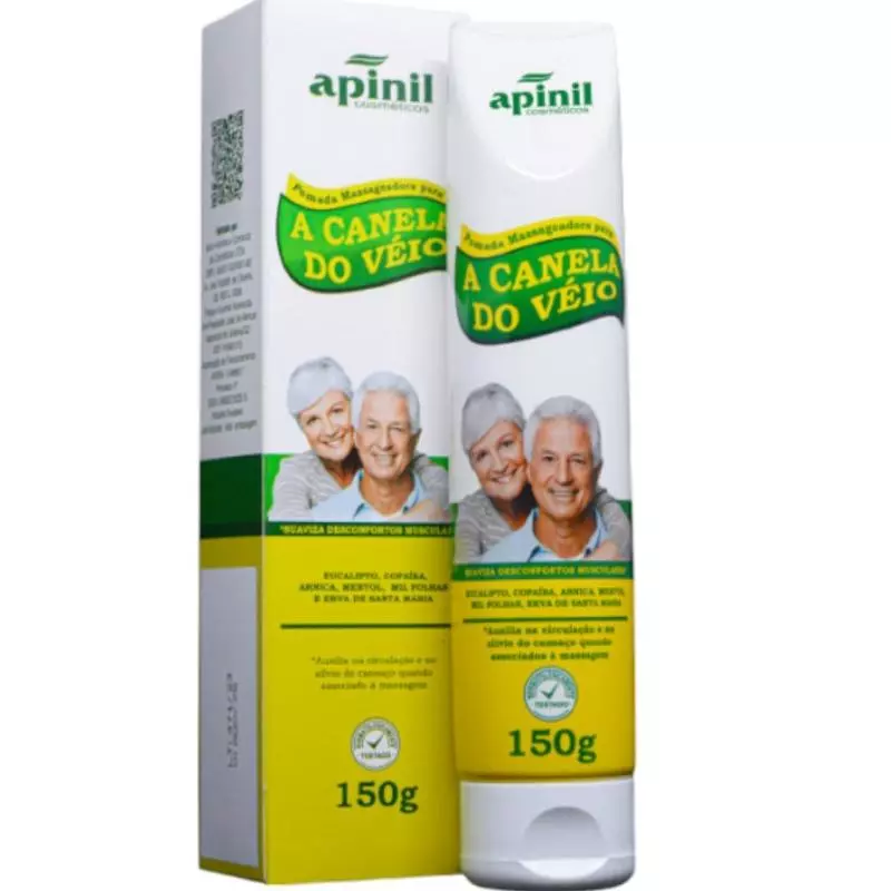 Pomada canela do velho 150g apinil