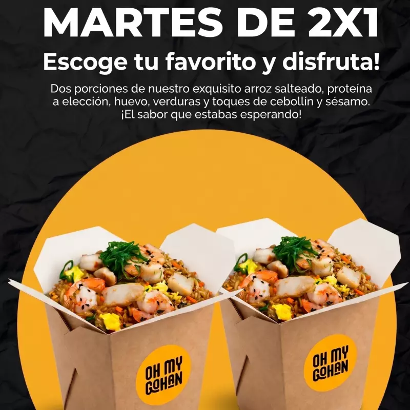 MARTES 2X1 WOK A ELECCIÓN