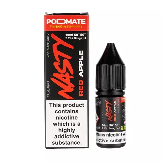 NICSALT NASTY 50MG Red Apple