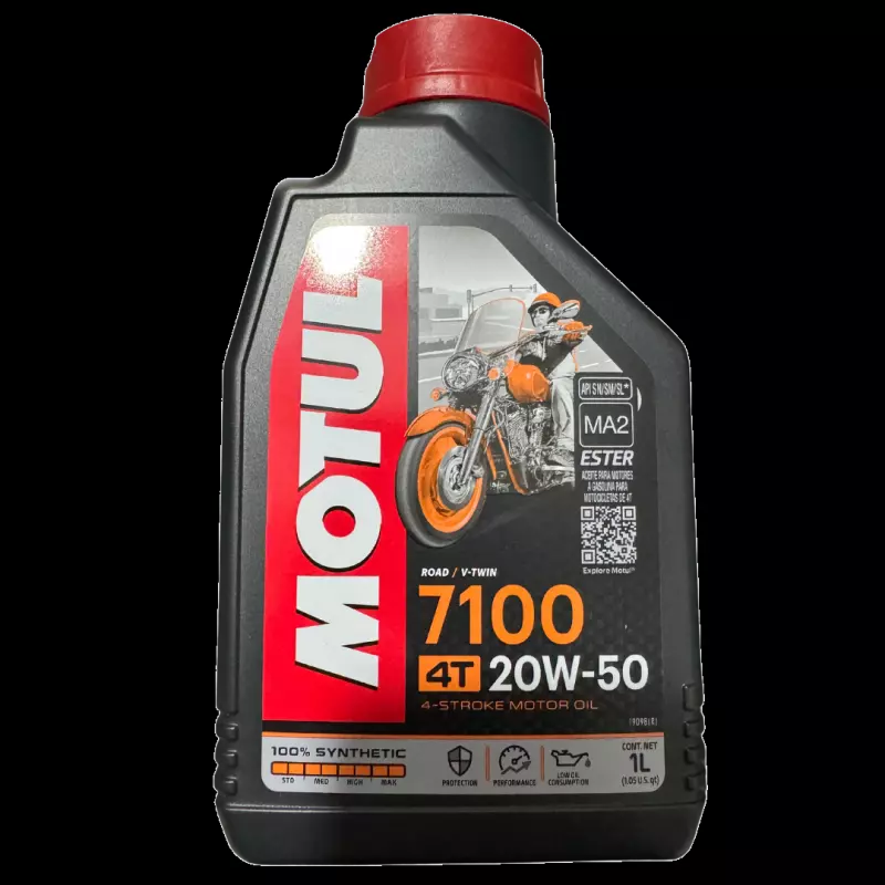 Aceite Motul 7100 20W50 MA2 4T 1LT