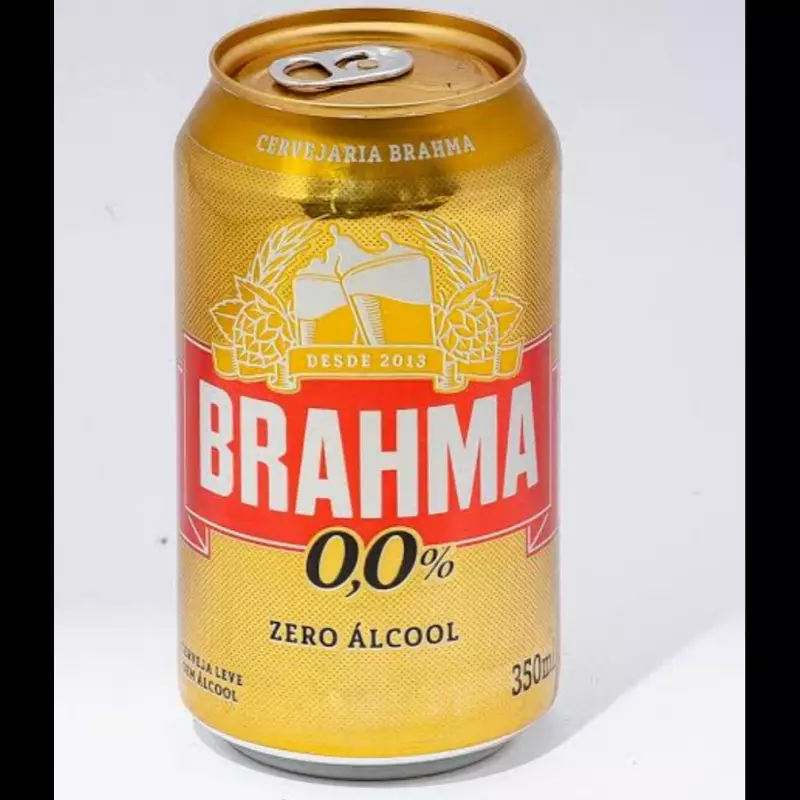 CERVEJA BRAHMA ZERO ÁLCOOL 350ML UN