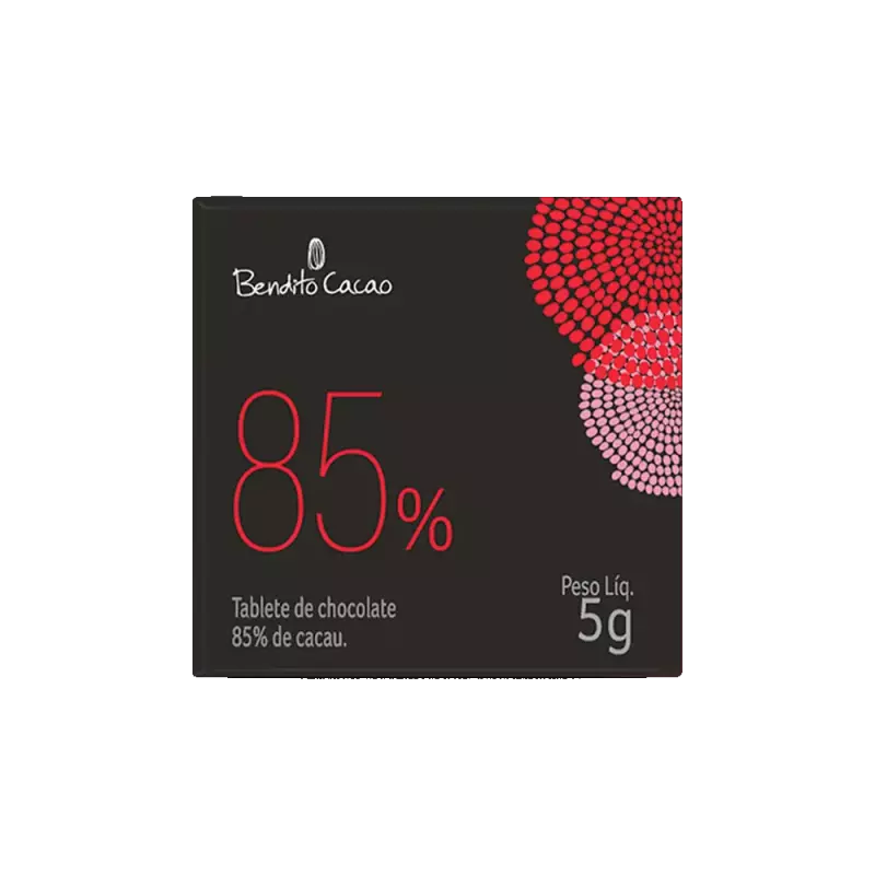 Tablete Bendito Cacao 85% Cacau 5g