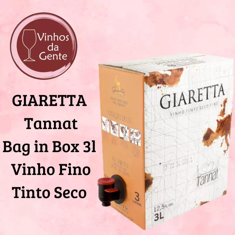 GIARETTA Tannat -Bag in Box 3l - FTS