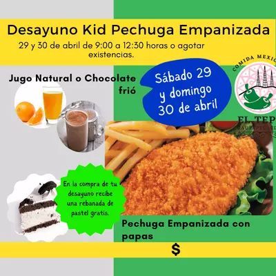 Pechuga Empanizada