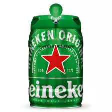 Barril chopp Heineken 5L