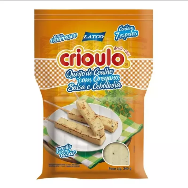 Queijo Coalho Crioulo Temperado 340g