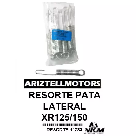 RESORTE PATA LATERAL XR125/150