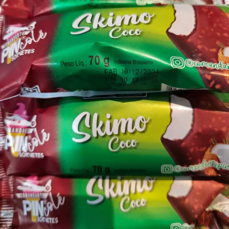 Picolé Skimó de Coco