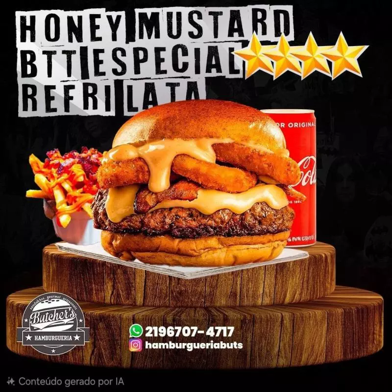 Honey Mustard, Btt Esp P, Refri Lata