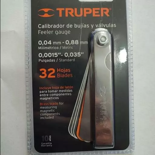 🧰 Calibrador 32 hojas 🧰